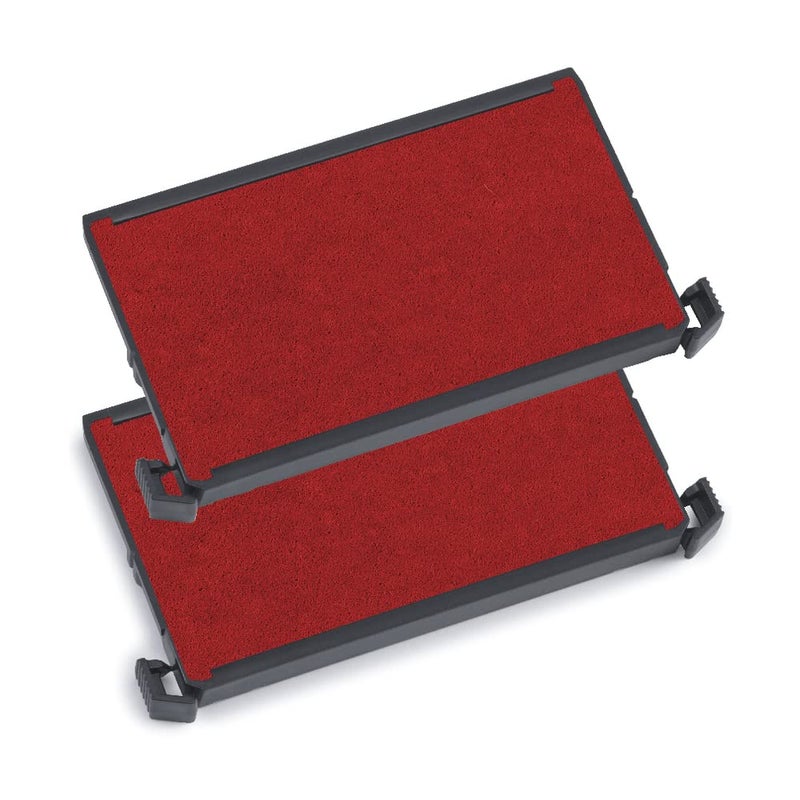 Trodat Replacement Ink Pads 6/4926 - Pack of 2 - Red Ink - for The Printy 4926  4726 and 4926 Typo - Image 1